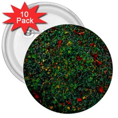 Grass Nature Meadow 3  Buttons (10 Pack) 