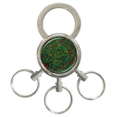 Grass Nature Meadow 3-ring Key Chain