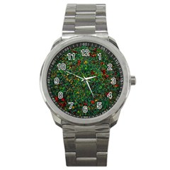 Grass Nature Meadow Sport Metal Watch by Hannah976