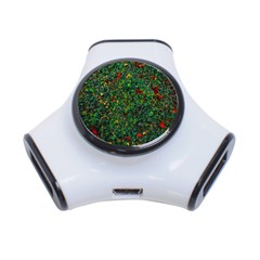 Grass Nature Meadow 3-port Usb Hub