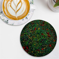 Grass Nature Meadow Uv Print Round Tile Coaster by Hannah976