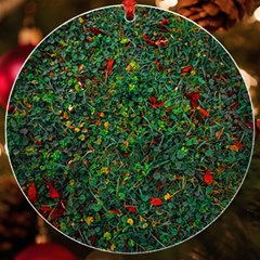 Grass Nature Meadow Uv Print Acrylic Ornament Round