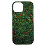 Grass Nature Meadow iPhone 15 Plus Black UV Print PC Hardshell Case Front