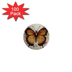 Butterflies of motivation 1  Mini Magnets (100 pack) 