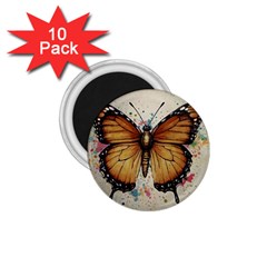 Butterflies of motivation 1.75  Magnets (10 pack) 