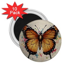 Butterflies of motivation 2.25  Magnets (10 pack) 