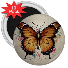 Butterflies of motivation 3  Magnets (10 pack) 