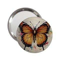 Butterflies of motivation 2.25  Handbag Mirrors