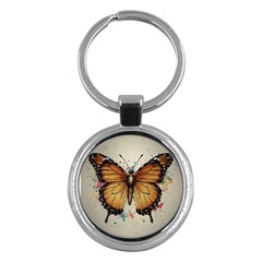 Butterflies of motivation Key Chain (Round)