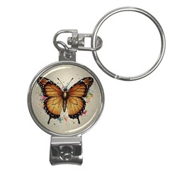 Butterflies of motivation Nail Clippers Key Chain