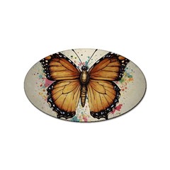 Butterflies Of Motivation Sticker (oval)