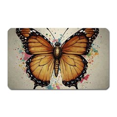 Butterflies of motivation Magnet (Rectangular)