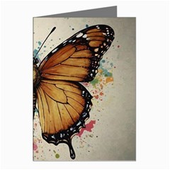 Butterflies Of Motivation Greeting Cards (pkg Of 8) by customfabrics