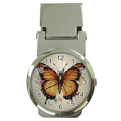 Butterflies of motivation Money Clip Watches