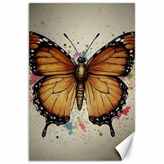 Butterflies Of Motivation Canvas 24  X 36 