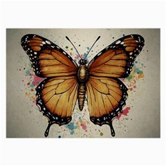 Butterflies of motivation Large Glasses Cloth