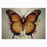 Butterflies of motivation Large Glasses Cloth (2 Sides) Front