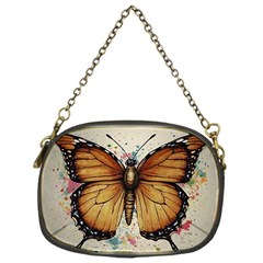 Butterflies of motivation Chain Purse (One Side)