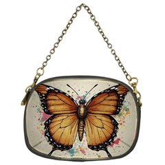 Butterflies of motivation Chain Purse (Two Sides)