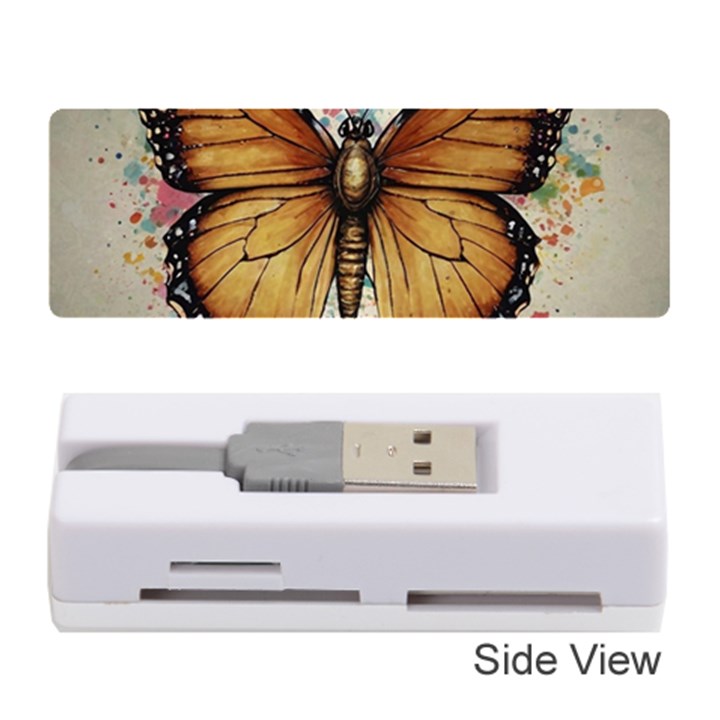 Butterflies of motivation Memory Card Reader (Stick)