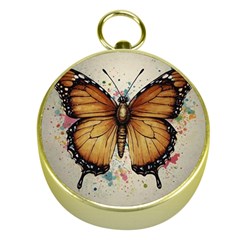 Butterflies of motivation Gold Compasses