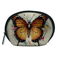 Butterflies Of Motivation Accessory Pouch (medium) by customfabrics