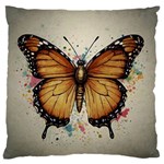 Butterflies of motivation Standard Premium Plush Fleece Cushion Case (Two Sides) Front