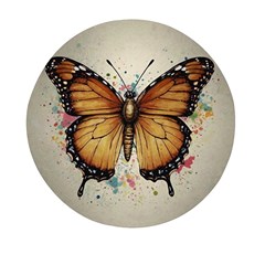 Butterflies Of Motivation Mini Round Pill Box by customfabrics