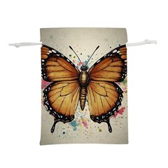 Butterflies of motivation Lightweight Drawstring Pouch (M)