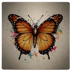 Butterflies of motivation UV Print Square Tile Coaster 