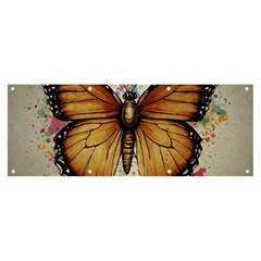 Butterflies of motivation Banner and Sign 8  x 3 