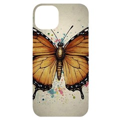 Butterflies of motivation iPhone 14 Plus Black UV Print Case