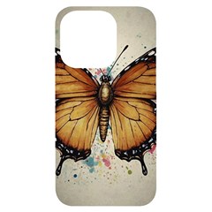 Butterflies of motivation iPhone 14 Pro Black UV Print Case