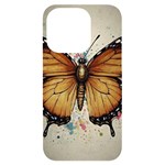 Butterflies of motivation iPhone 14 Pro Black UV Print Case Front