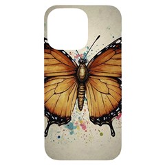 Butterflies of motivation iPhone 14 Pro Max Black UV Print Case