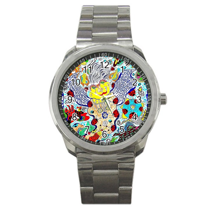 Supersonic ladybug angel power Sport Metal Watch