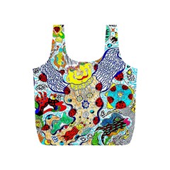 Supersonic Ladybug Angel Power Full Print Recycle Bag (s) by chellerayartisans