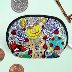 Supersonic Ladybug Angel Power Accessory Pouch (medium) by chellerayartisans