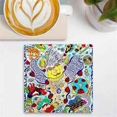 Supersonic Ladybug Angel Power Uv Print Square Tile Coaster 