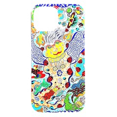 Supersonic Ladybug Angel Power Iphone 15 Plus Black Uv Print Pc Hardshell Case by chellerayartisans