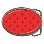 Spiders Pattern Seamless Arachnids Belt Buckles Front