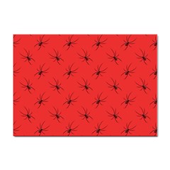 Spiders Pattern Seamless Arachnids Sticker A4 (100 Pack)