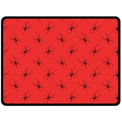 Spiders Pattern Seamless Arachnids Fleece Blanket (large)