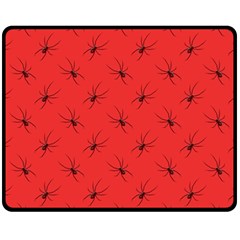 Spiders Pattern Seamless Arachnids Fleece Blanket (medium)