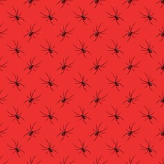 Spiders Pattern Seamless Arachnids Play Mat (square)