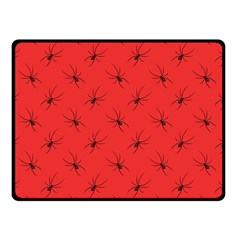 Spiders Pattern Seamless Arachnids Two Sides Fleece Blanket (small)