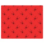 Spiders Pattern Seamless Arachnids Premium Plush Fleece Blanket (Medium) 60 x50  Blanket Front