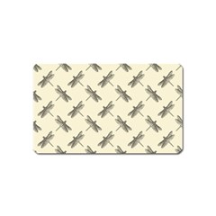 Dragonfy Insect Pattern Magnet (name Card) by Maspions