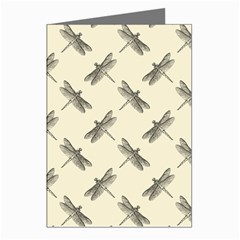 Dragonfy Insect Pattern Greeting Cards (pkg Of 8)