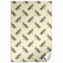 Dragonfy Insect Pattern Canvas 24  X 36 